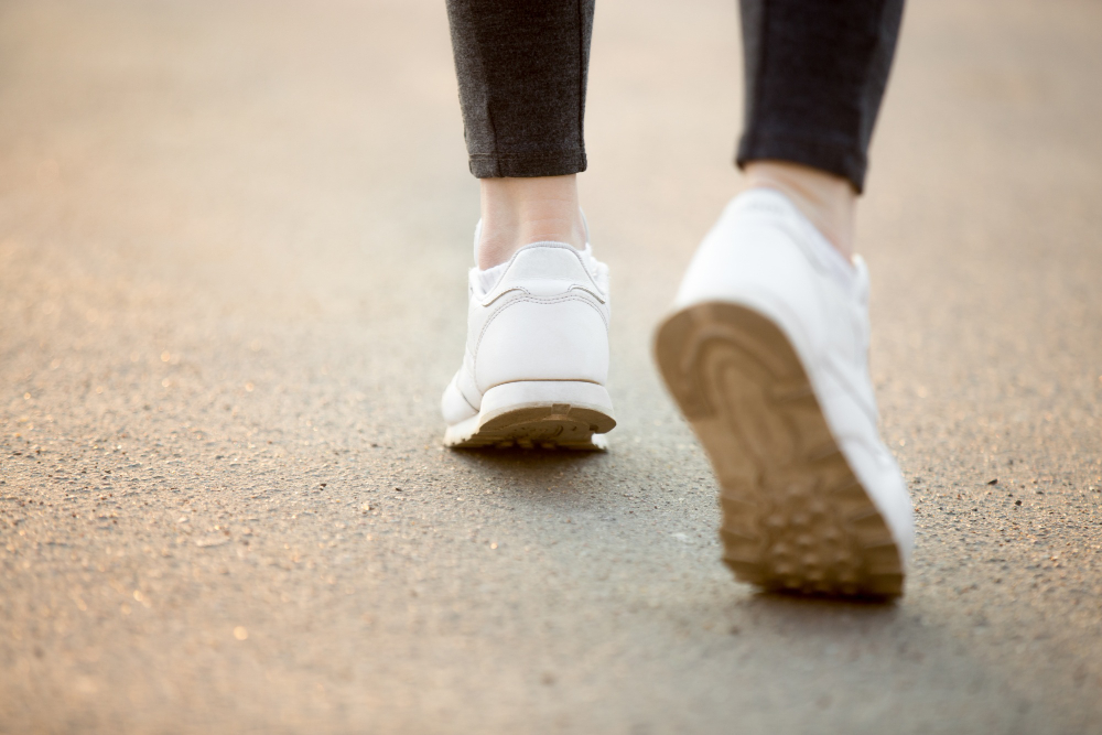 scoliosis patient walking after surgery rehabilitation