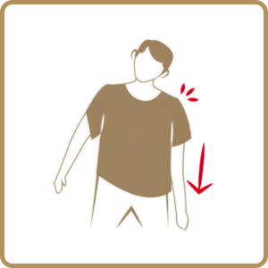 stroke symptom - numbness in the arm or one side of the body
