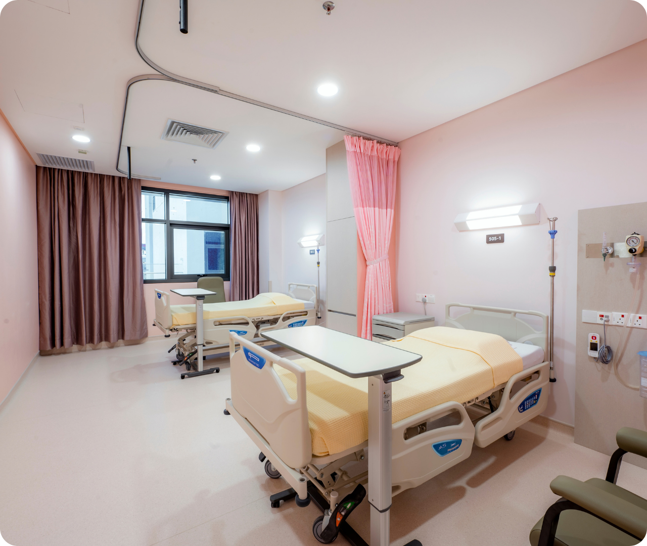 sunway medical centre penang double bedded room