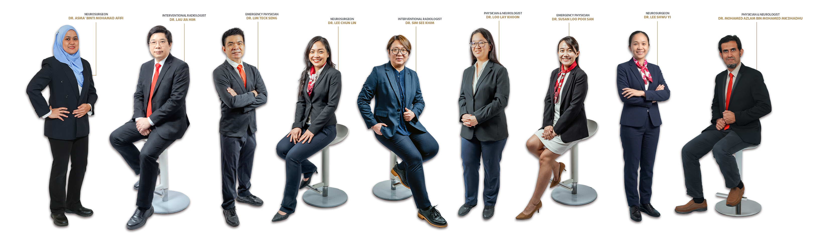 Stroke doctors and specialists in Sunway Medical Centre Penang