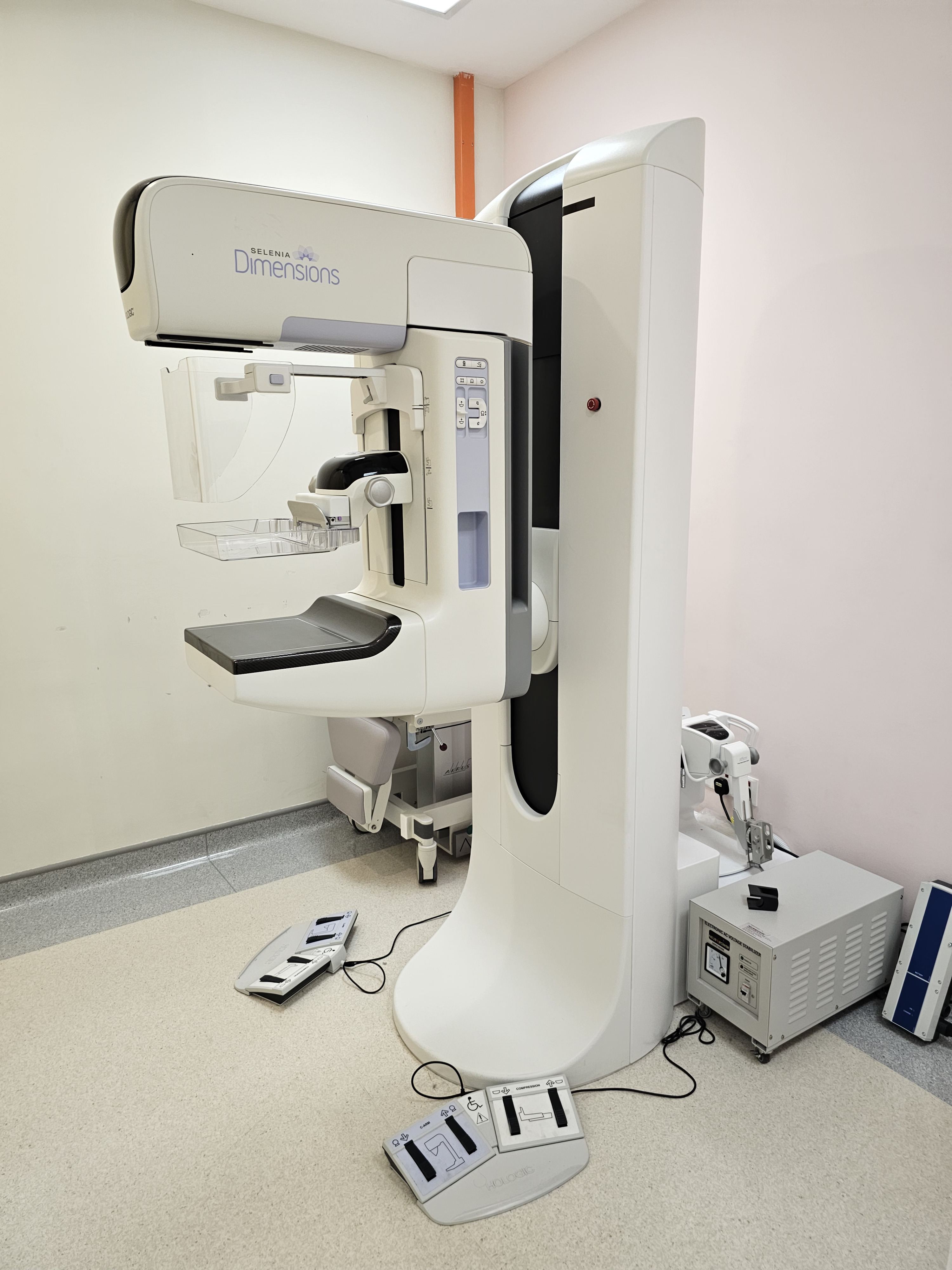 mammogram machine used for breast cancer screening at Sunway Medical Centre Penang