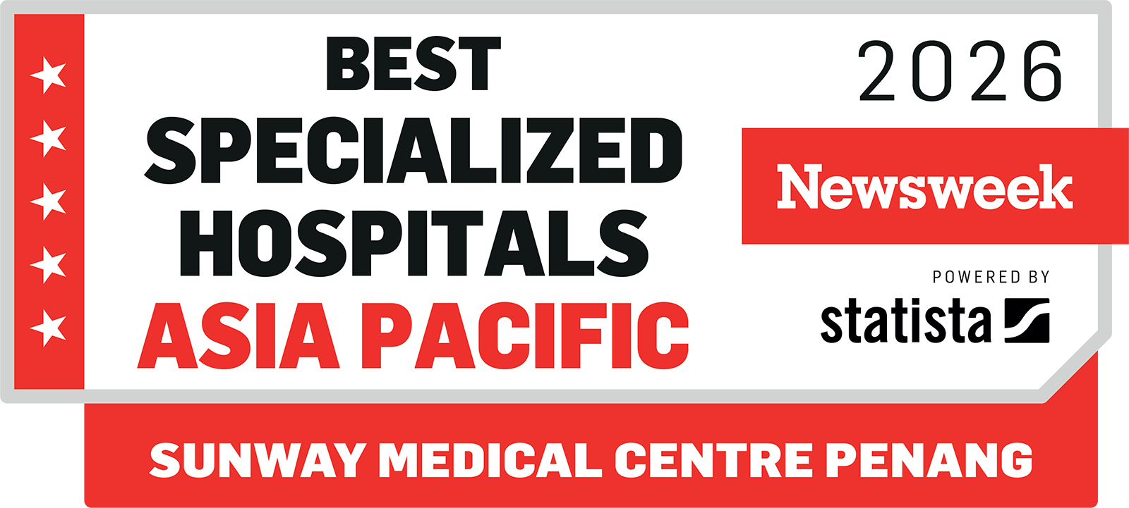 Best Specialized Hospital Asia Pacific, Newsweek 2026