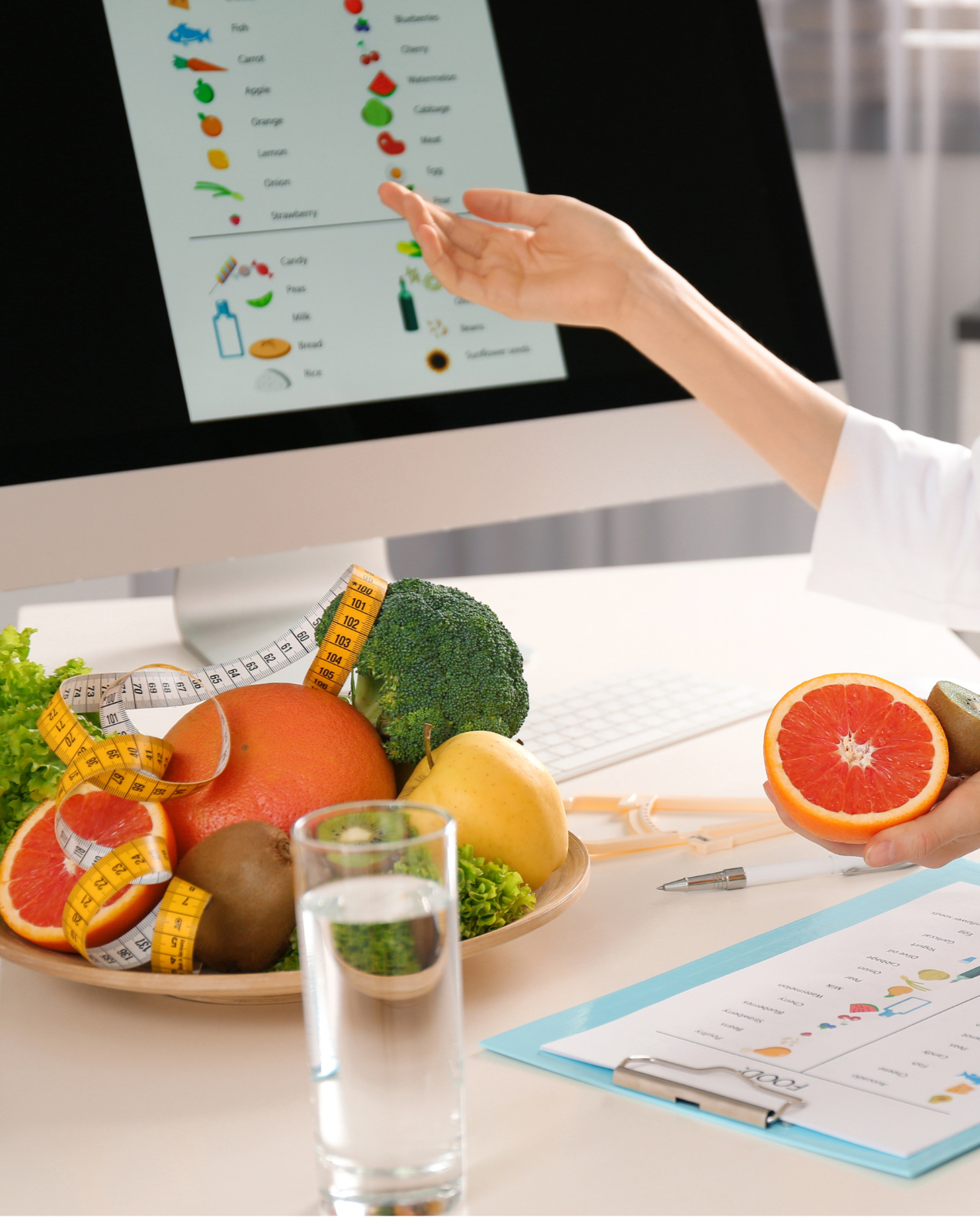 Diet guidance giving by Nutrition to patient