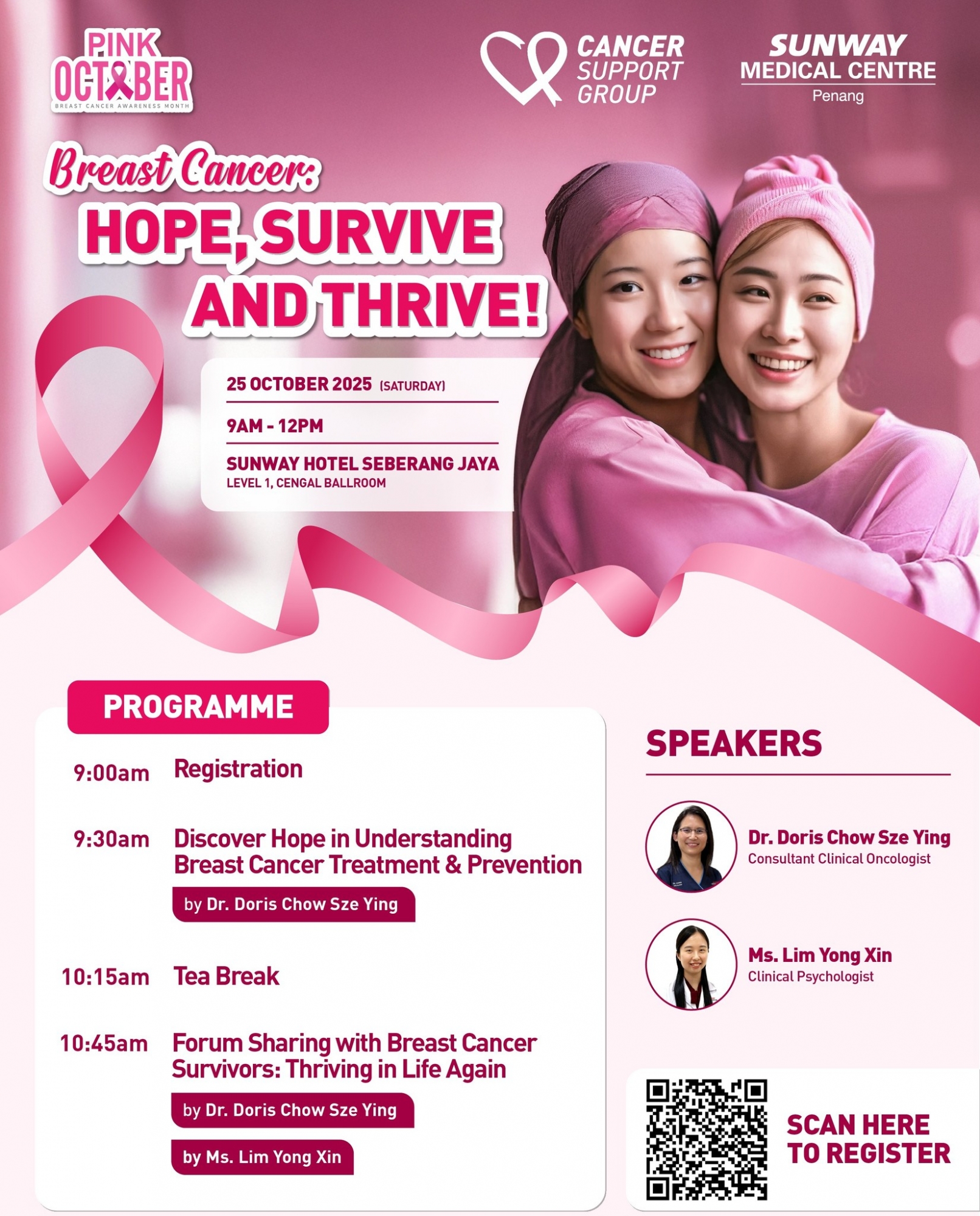 Breast Cancer: Hope, Survive and Thrive!