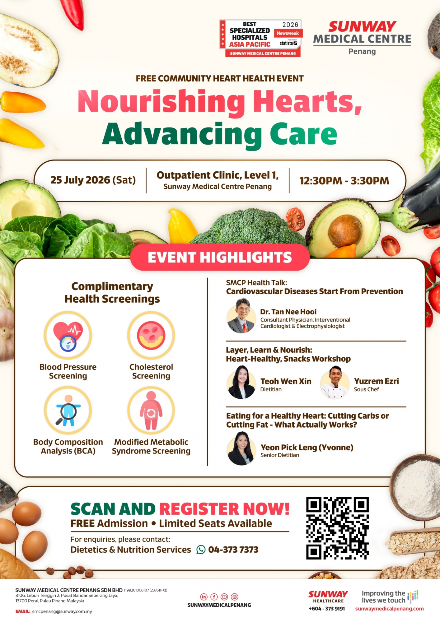 Nourishing Hearts, Advancing Care | Free Community Heart Health Event