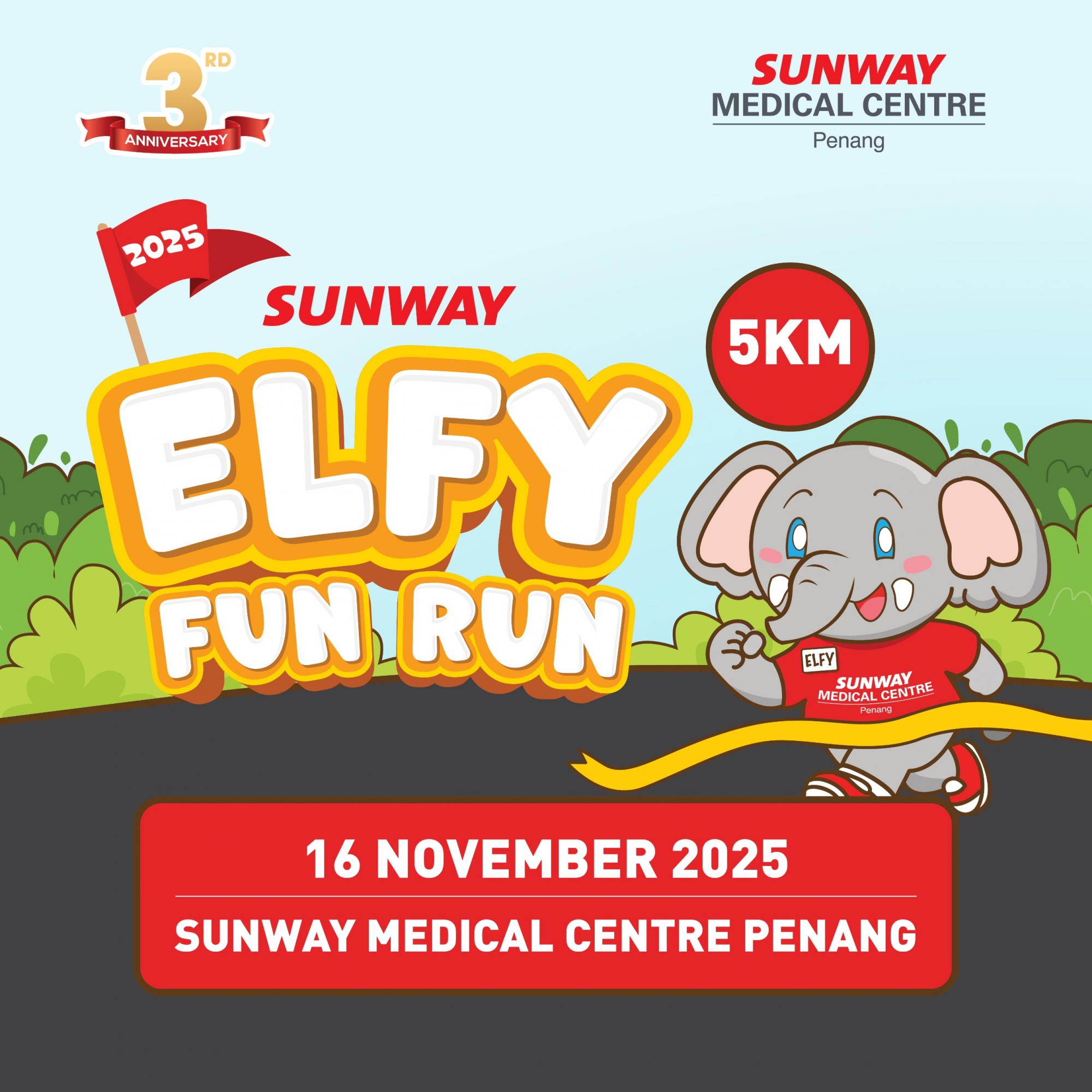 Sunway Elfy Fun Run