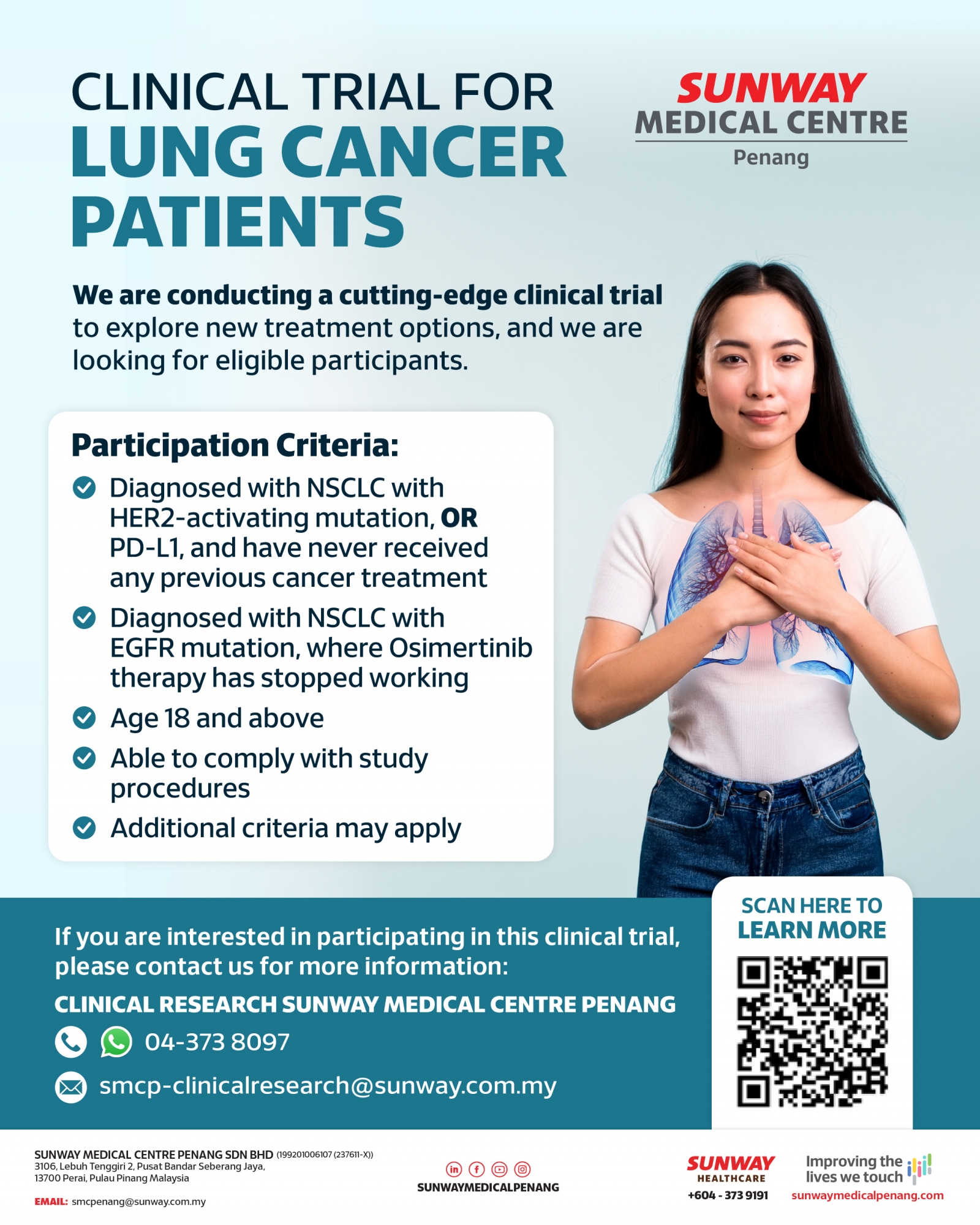 Clinical Trial For Lung Cancer Patients