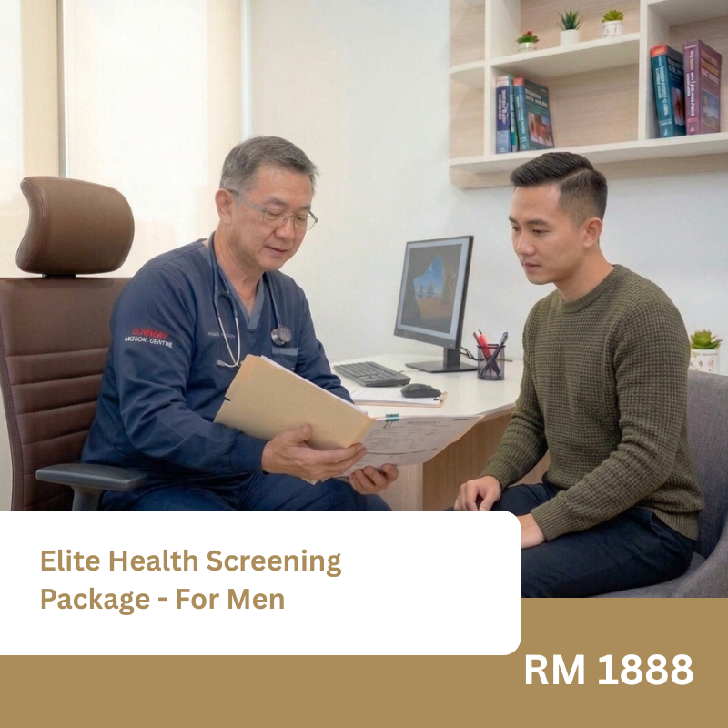 Elite Health Screening Package – For Men
