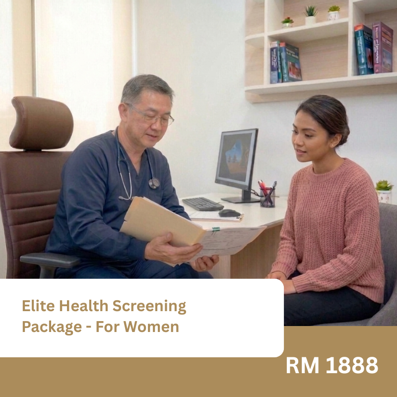 Elite Health Screening Package – For Women