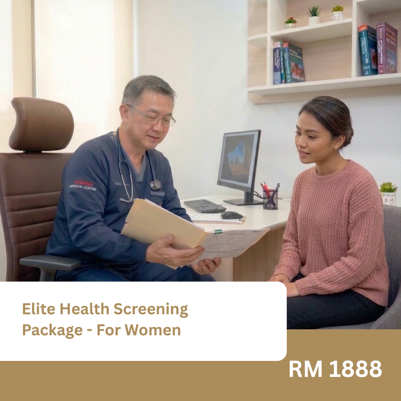 Elite Health Screening Package – For Women