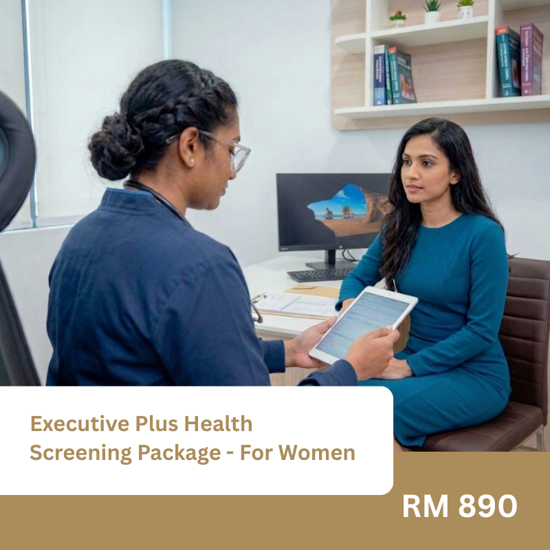 Executive Plus Health Screening Package – For Women