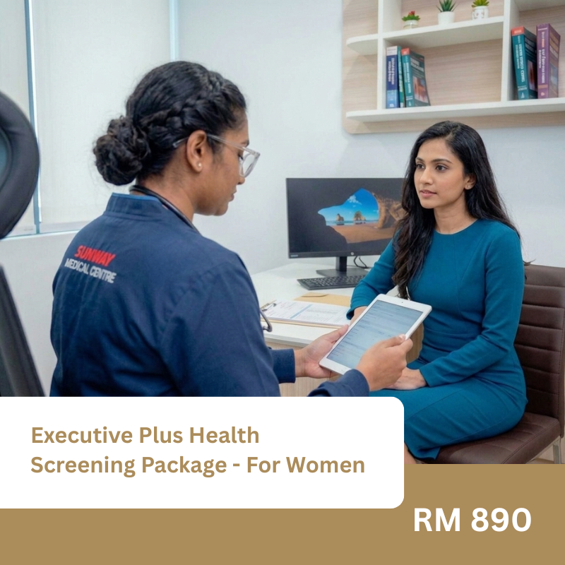 Executive Plus Health Screening Package – For Women