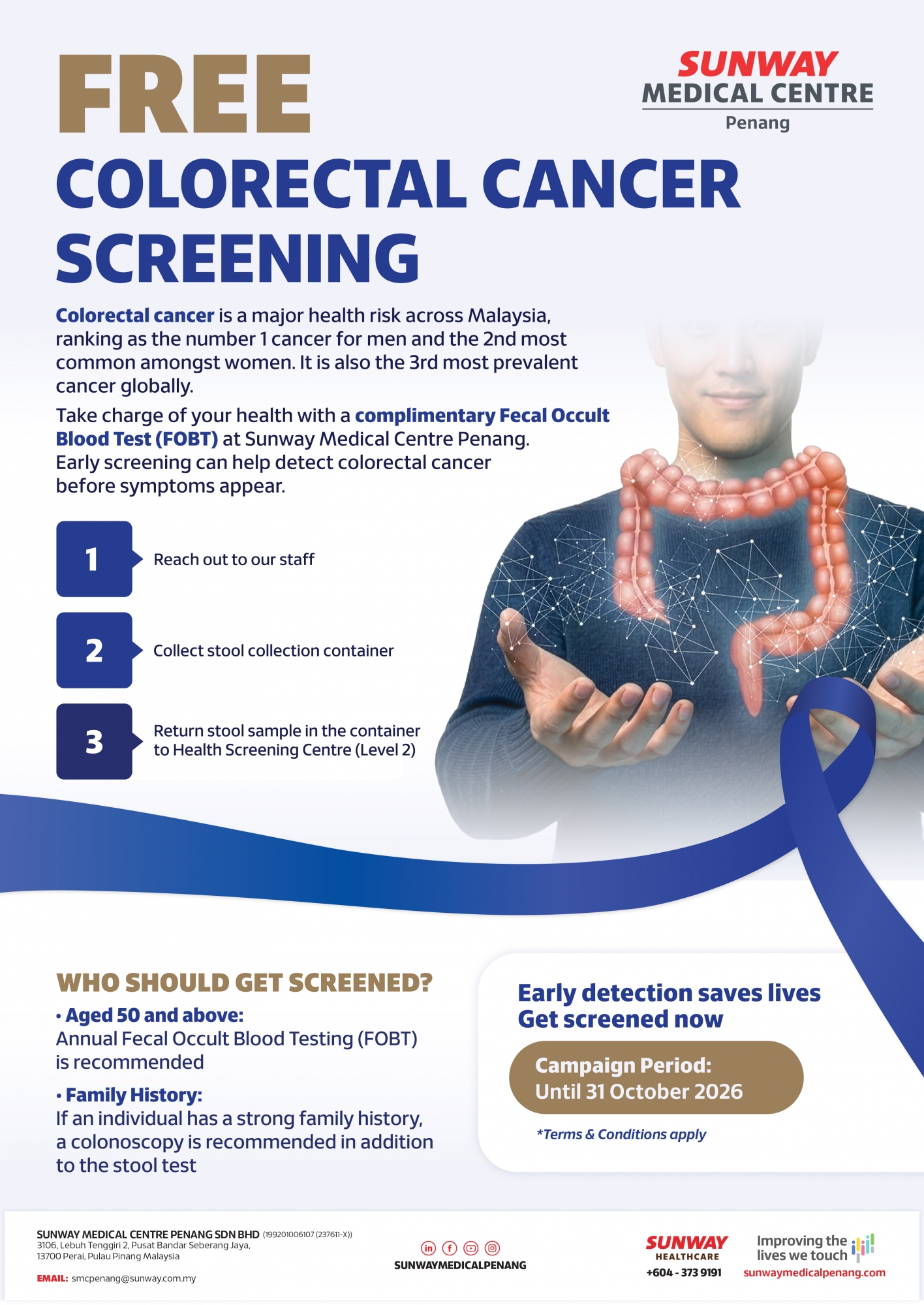Free Colorectal Cancer Screening