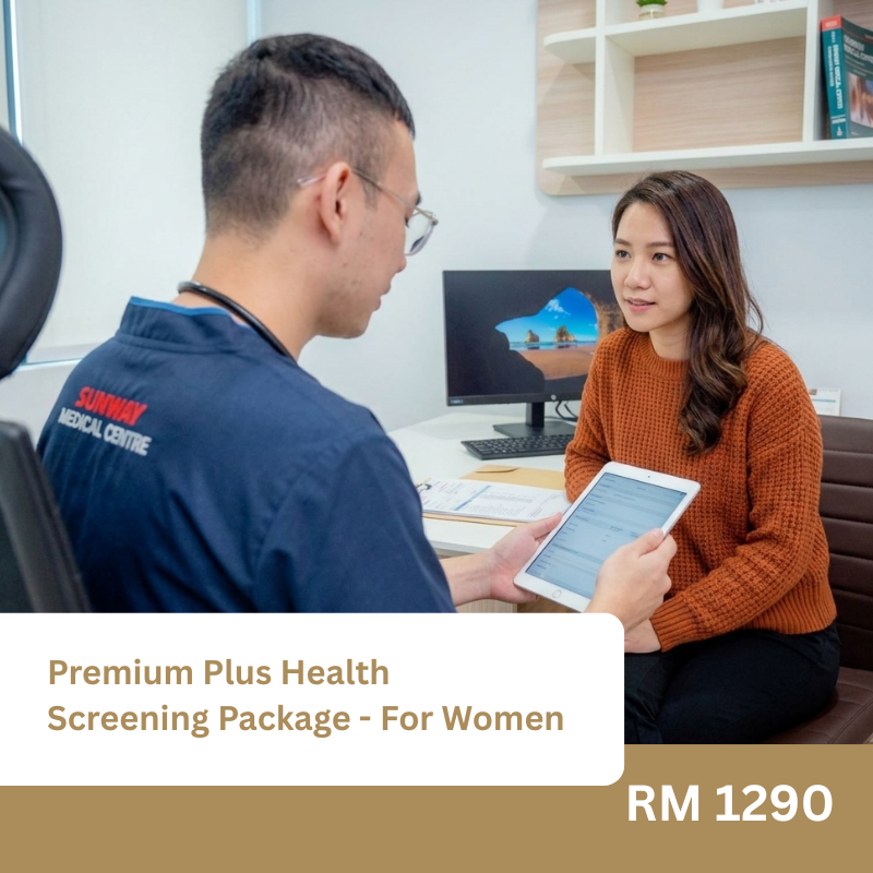 Premium Plus Health Screening Package – For Women