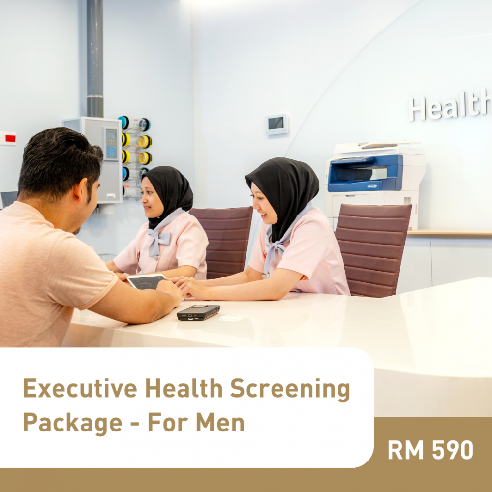 Executive Health Screening Package – For Men