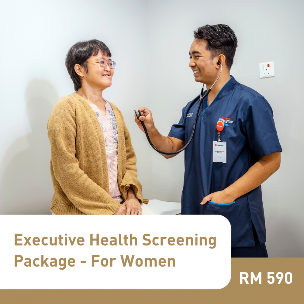 Executive Health Screening Package – For Women