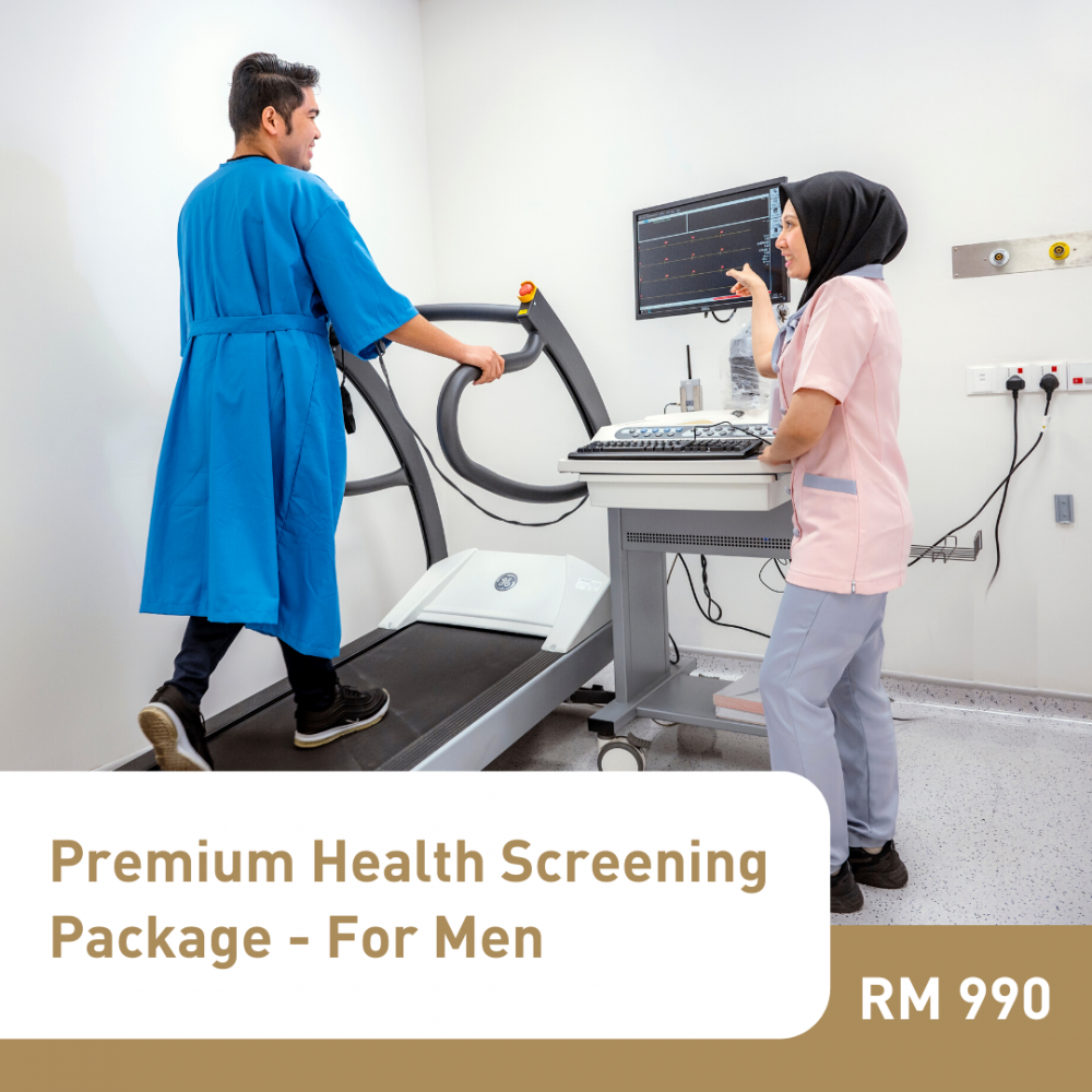 Premium Health Screening Package - For Men