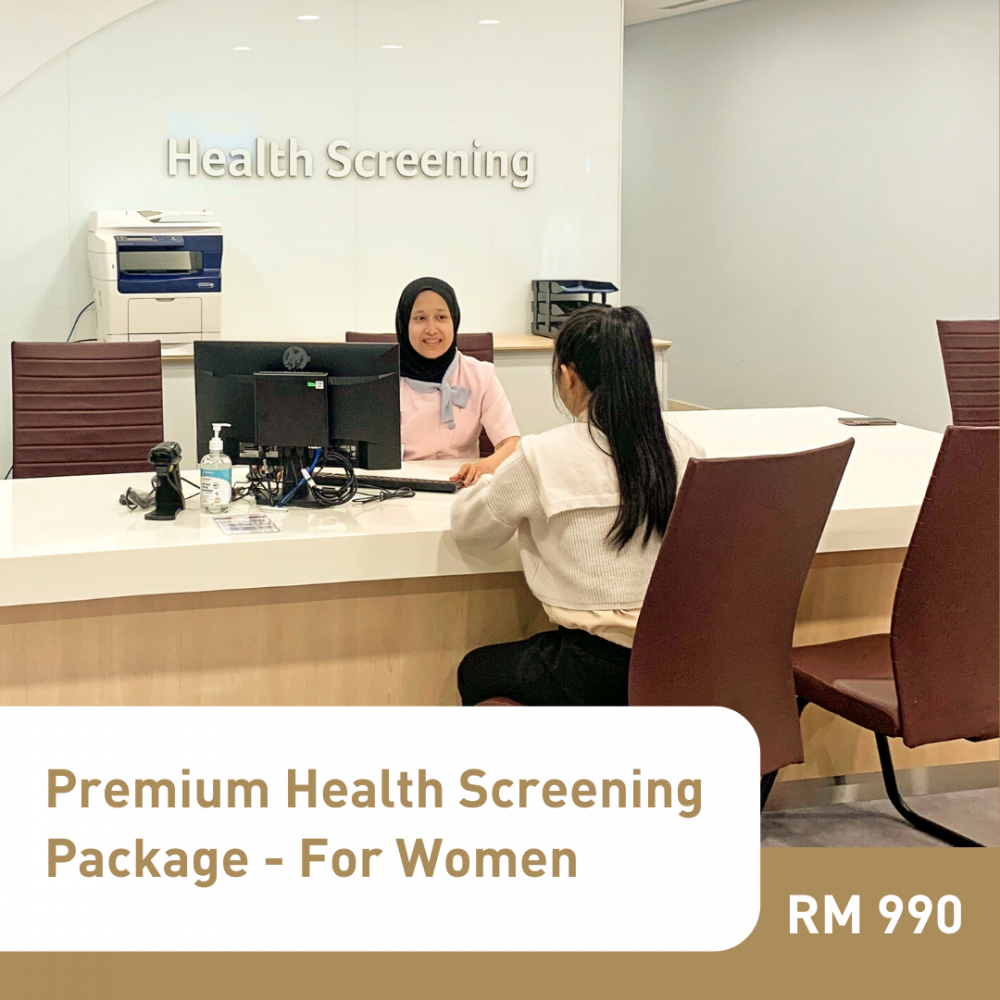 Premium Health Screening Package - For Women
