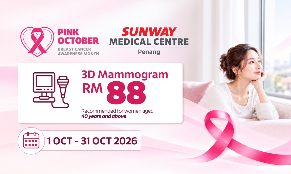 [Pink October] 3D Mammogram Screening Package